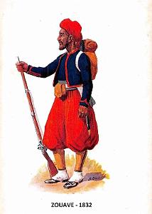 22- Alger - Casbah - Musee Franchet d'Esperey - Zouave - 1832